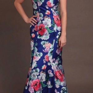 ~My Michelle Blue Mermaid Formal/Prom dress~